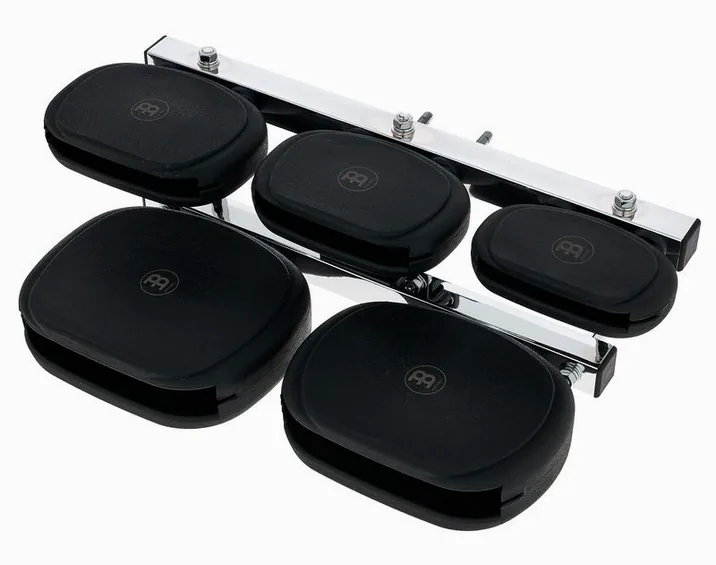 Meinl TMSTB Temple Block Set, su sfondo neutro