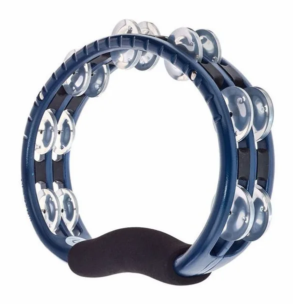 Meinl TMT1A-B Tambourine Alu Blue, dettaglio ravvicinato, photo 2