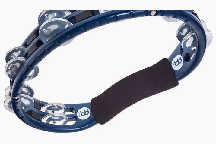 Meinl TMT1A-B Tambourine Alu Blue, vista dall'alto, photo 3