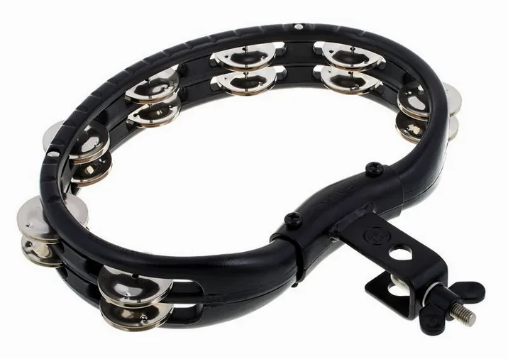 Meinl TMT2BK Tambourine, vista di lato, photo 3
