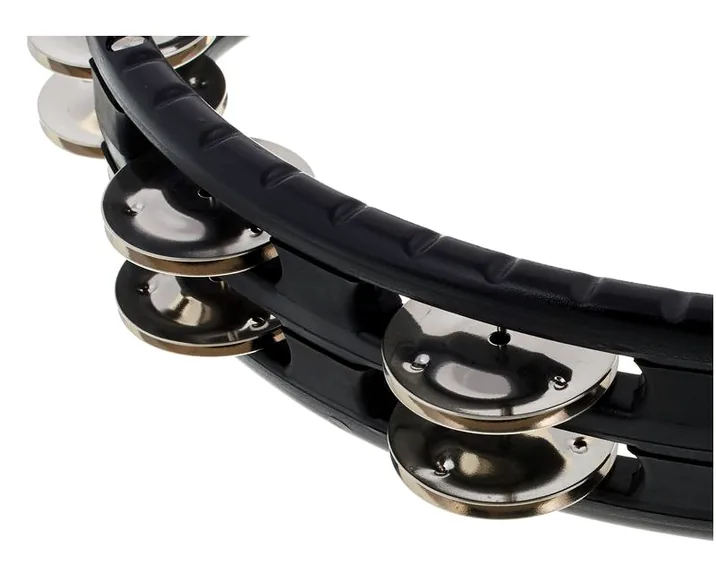 Meinl TMT2BK Tambourine, vista dall'alto, photo 4