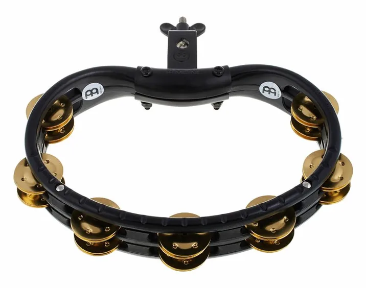 Meinl TMT2B-BK Tambourine, vista dall'alto, photo 2