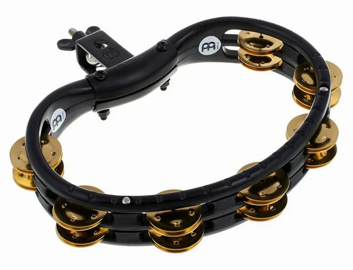 Meinl TMT2B-BK Tambourine, dettaglio ravvicinato, photo 3