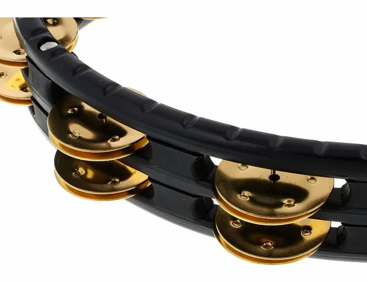 Meinl TMT2B-BK Tambourine, dettaglio ravvicinato, photo 4