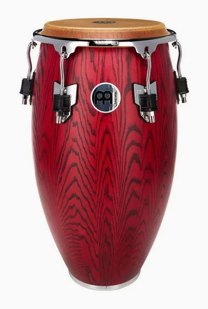 Meinl Woodcraft 11,75" Conga Red, su sfondo neutro, photo 2
