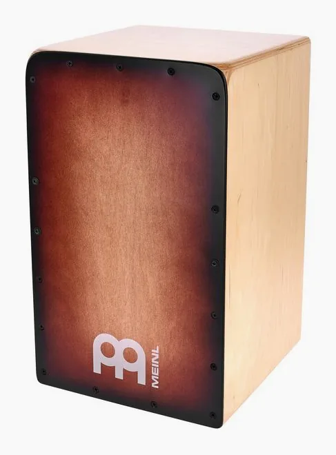 Meinl Woodcraft Cajon Espresso Burst, dettaglio frontale