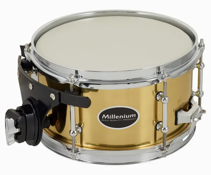 Millenium 10"x5,5" Brass Side Snare, su sfondo neutro