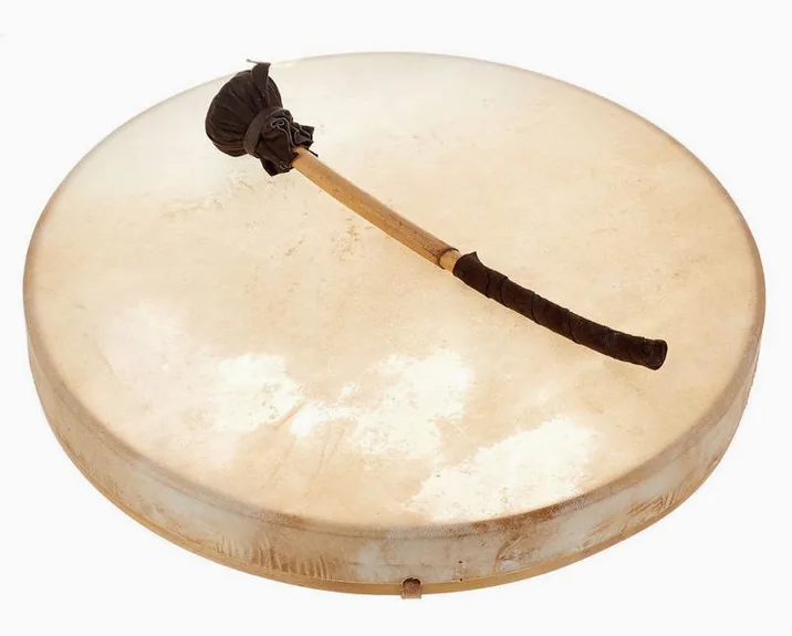 Thomann 18" Shaman Drum, di fronte su sfondo neutro