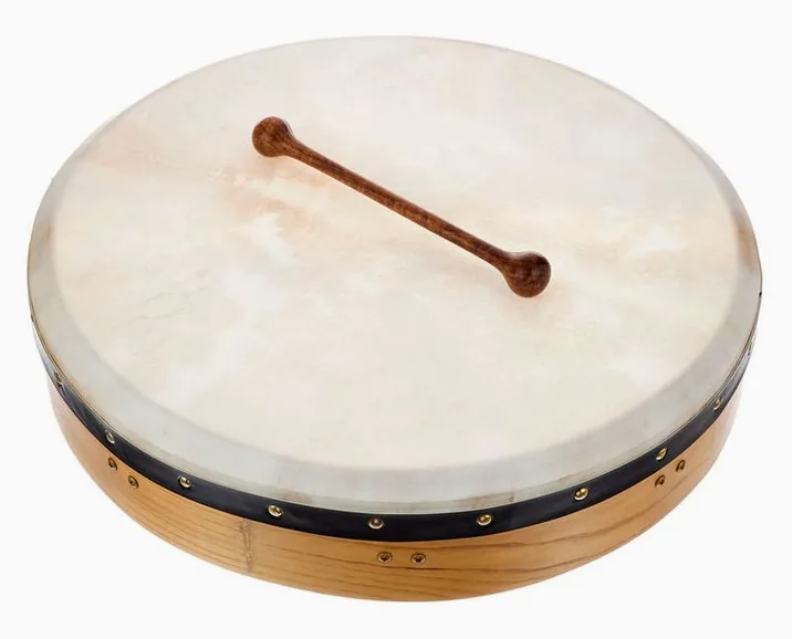 Millenium 18"x3,5" Bodhran Tuneable, su sfondo neutro