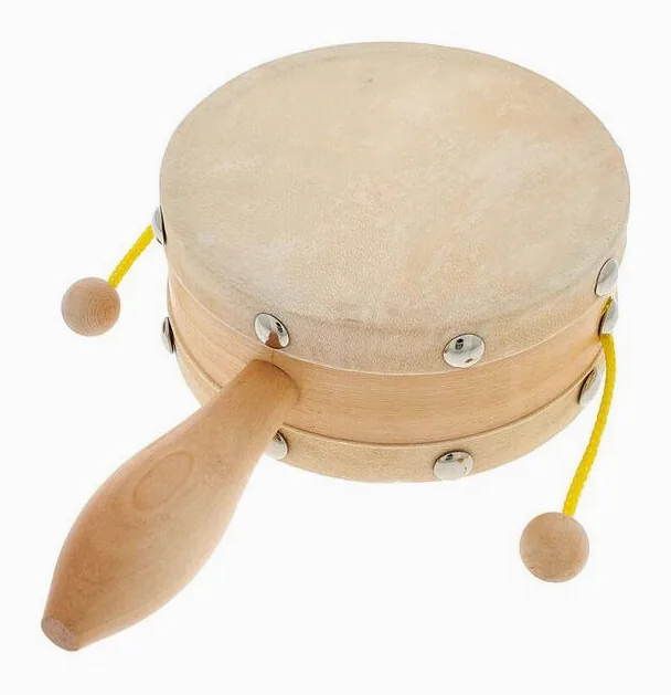 Millenium Beggar Drum Natural Skin, dettaglio frontale