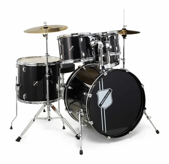 Millenium Focus 22 Drum Set Black, dettaglio ravvicinato, photo 3