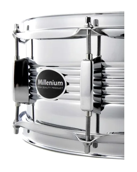 Millenium MD124C Marching Snare Set, vista frontale, photo 4