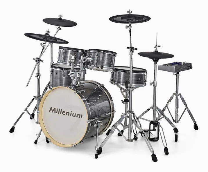 Millenium MPS-1000 E-Drum Complete Bundl, vista di tre quarti, photo 2