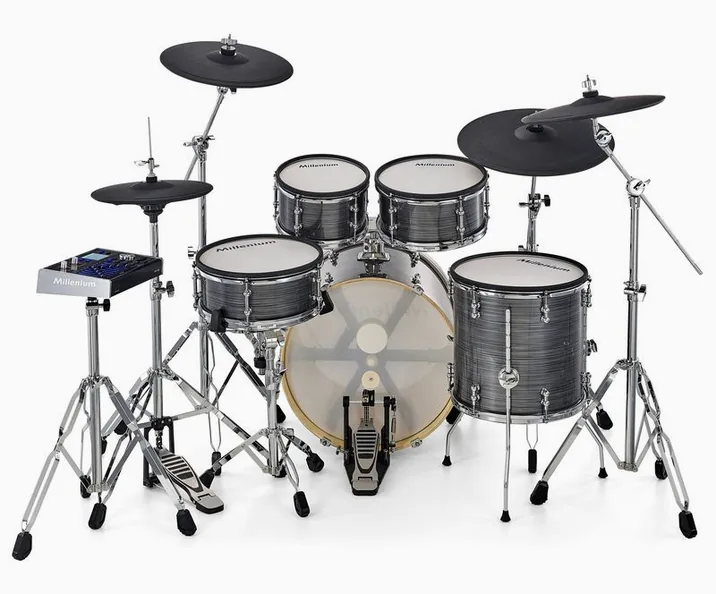 Millenium MPS-1000 E-Drum Complete Bundl, vista frontale, photo 4