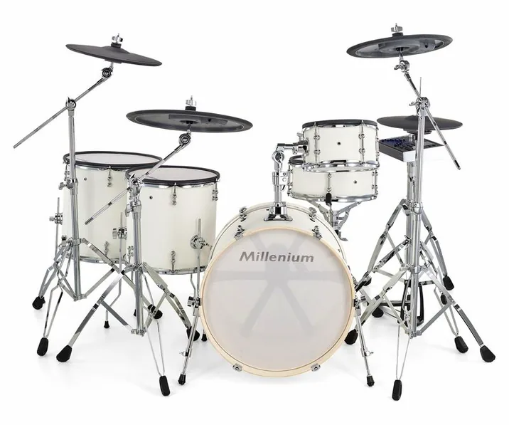 Millenium MPS-1000 D2 E-Drum Set PW, vista di tre quarti, photo 2