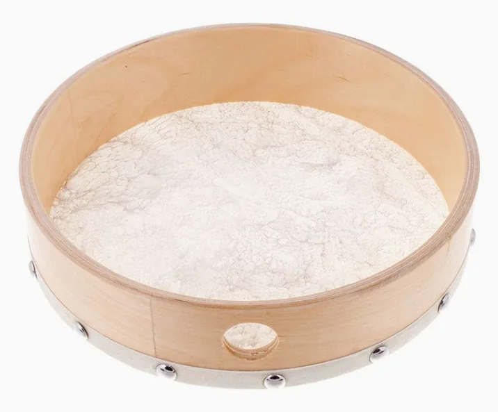 Millenium 8" Frame Drum Natural Skin, dettaglio ravvicinato, photo 3