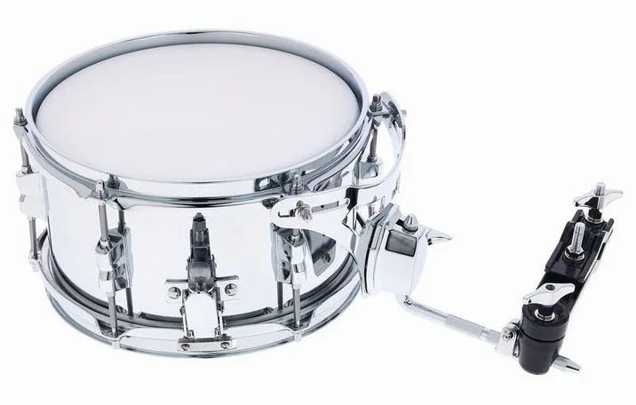 Millenium SD105 10"x05" Steel Side Snare, vista frontale, photo 3