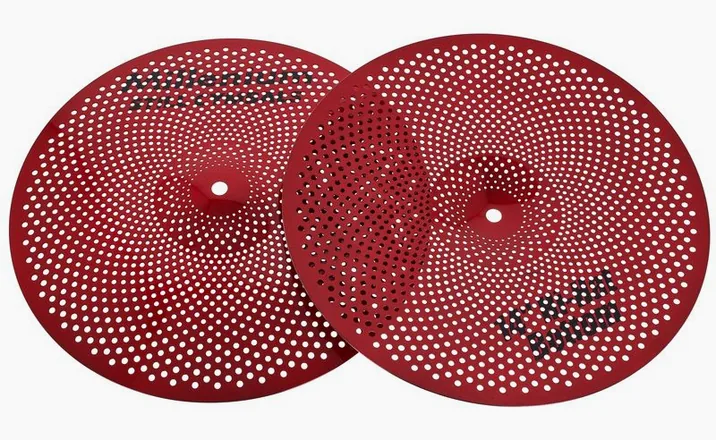Millenium Still Series Cymbal Set Red, vista di tre quarti, photo 4