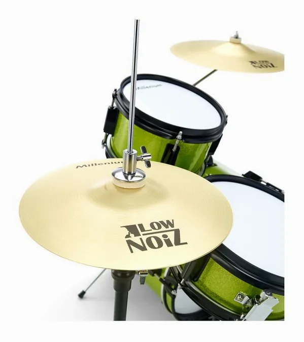 Millenium Youngster Drum Set Green, vista dall'alto, photo 3