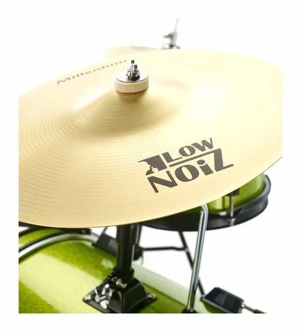 Millenium Youngster Drum Set Green, vista frontale, photo 4