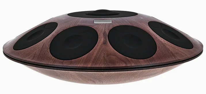 Neotone Mutant Digital Handpan Walnut, vista frontale, photo 2