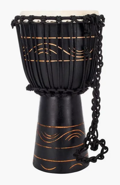 Nino Nino ADJ4-S Moon Rhythm Djembe, vista frontale, photo 2