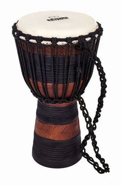 Nino NinoADJ3-S Earth Rhythm Djembe, su sfondo neutro
