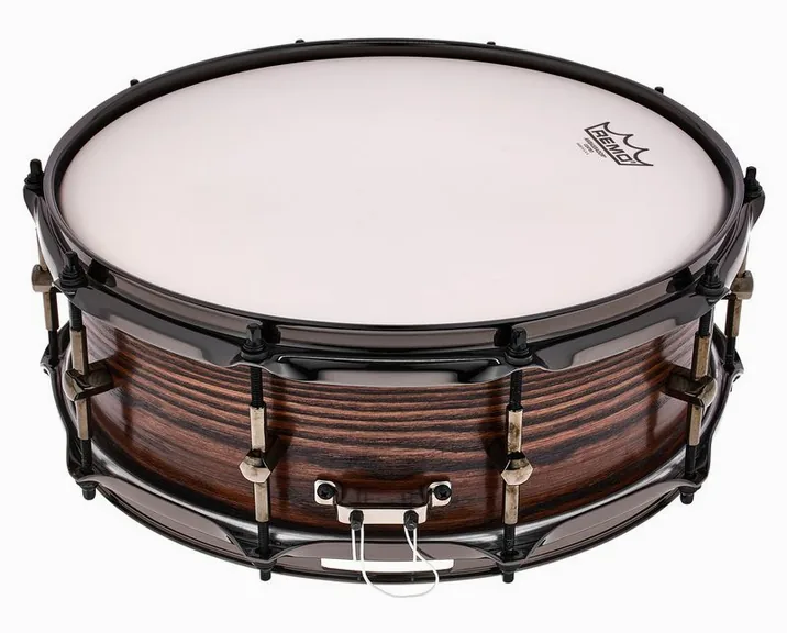 Noble & Cooley 14"x05" Sassafras Solid Snare, vista dall'alto, photo 3