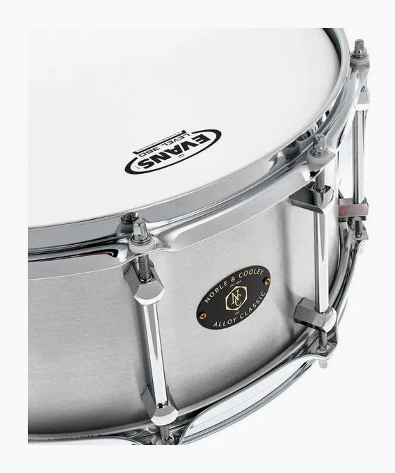 Noble & Cooley 14"x06" Alloy Classic Snare, vista dall'alto, photo 4
