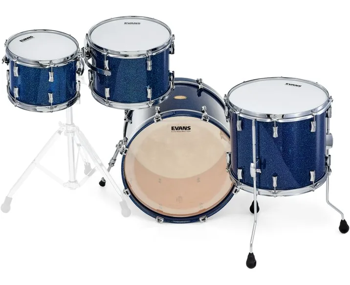 Noble & Cooley CD Maple Cairo Blue Spkl. Kit, vista dall'alto, photo 4