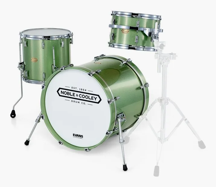 Noble & Cooley CD Maple Cool Mint Sparkle Kit, su sfondo neutro