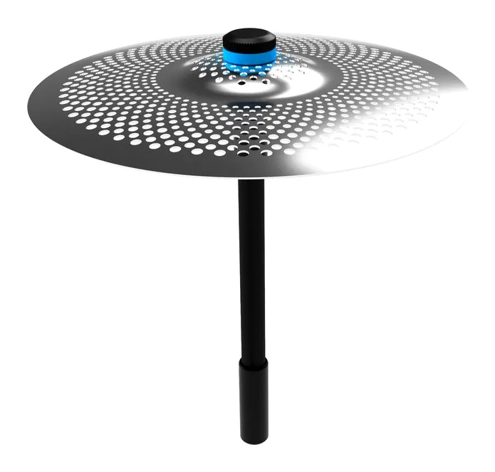 Nuvo Zip-Kit 10" Cymbal, vista frontale