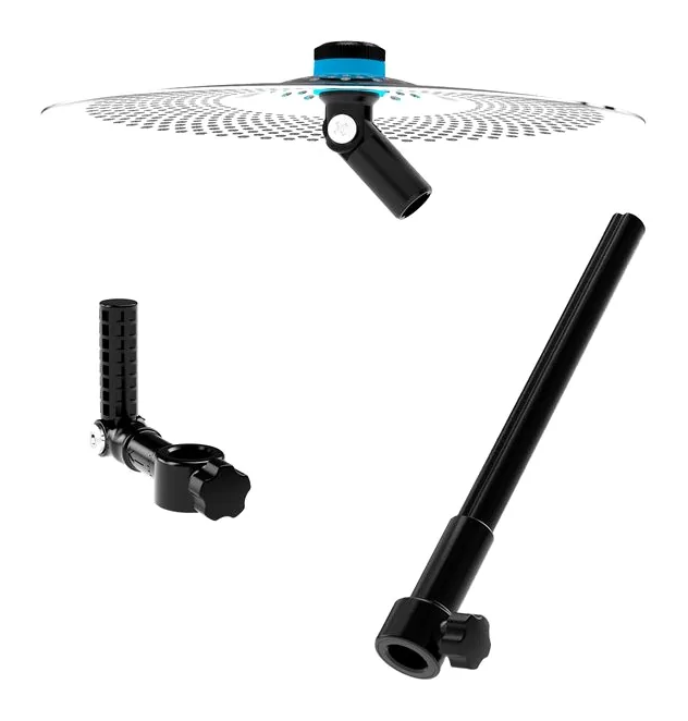 Nuvo Zip-Kit 10" Cymbal, vista di tre quarti, photo 3