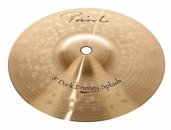 Paiste 08" Signature Dark Energy MK1, dettaglio frontale