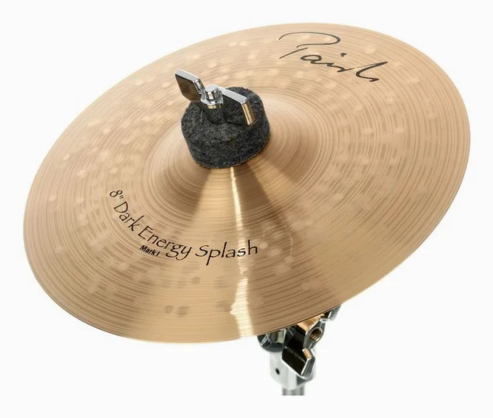 Paiste 08" Signature Dark Energy MK1, su sfondo neutro, photo 3