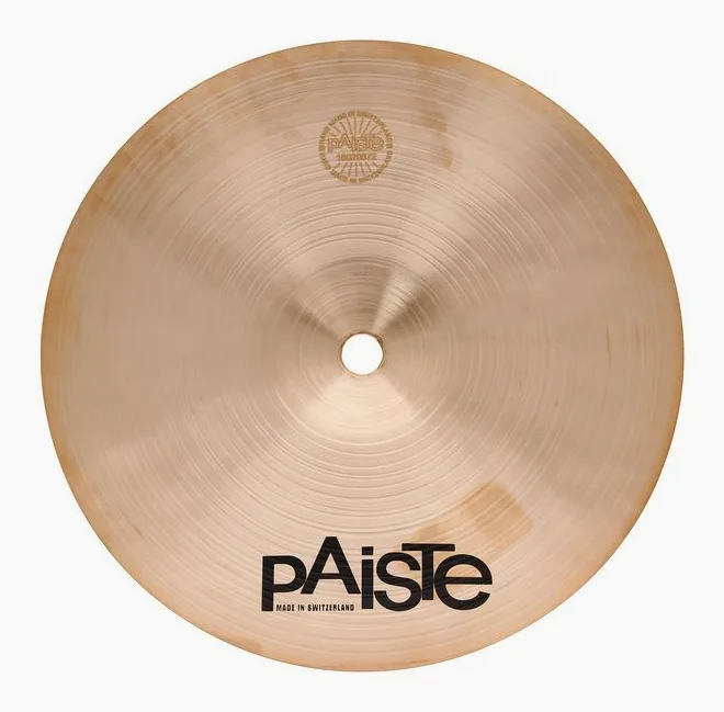 Paiste 08" Masters Dark Splash, vista di lato, photo 2