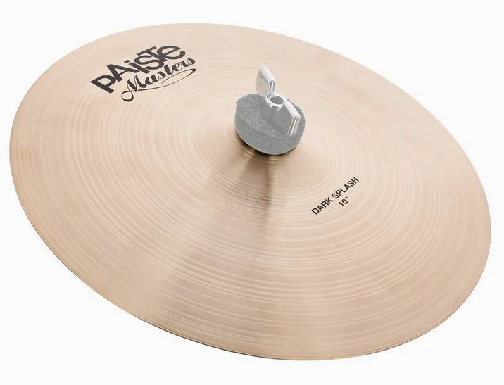 Paiste 10" Masters Dark Splash, dettaglio frontale