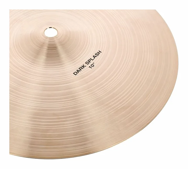 Paiste 10" Masters Dark Splash, vista frontale, photo 4