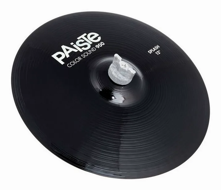 Paiste 12" 900 Color Sound Splash BK, dettaglio frontale