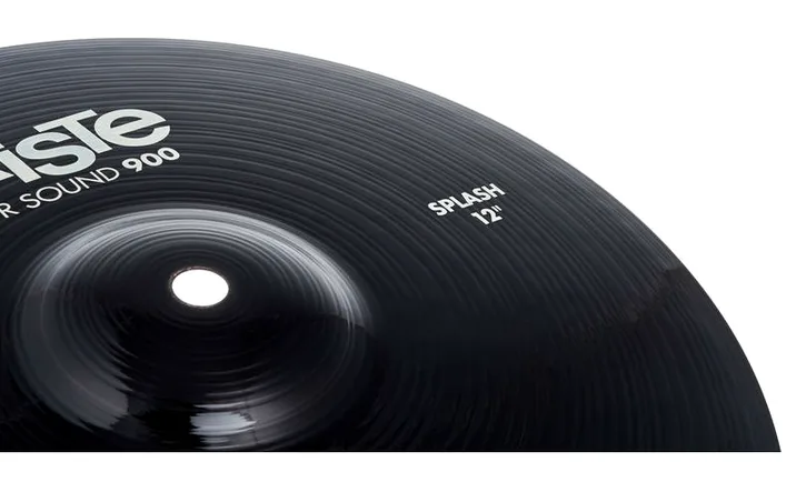 Paiste 12" 900 Color Sound Splash BK, vista di lato, photo 4
