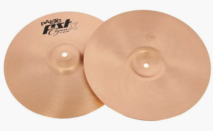 Paiste 12" PSTX Cajon Hats, vista di lato, photo 3