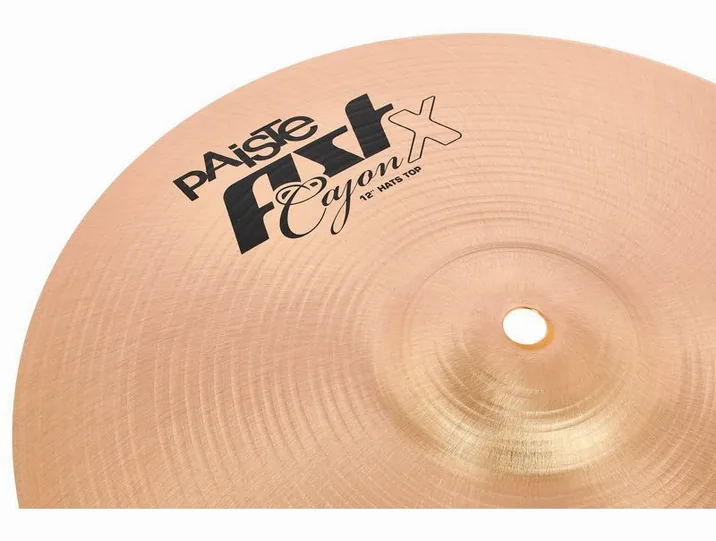 Paiste 12" PSTX Cajon Hats, vista frontale, photo 4