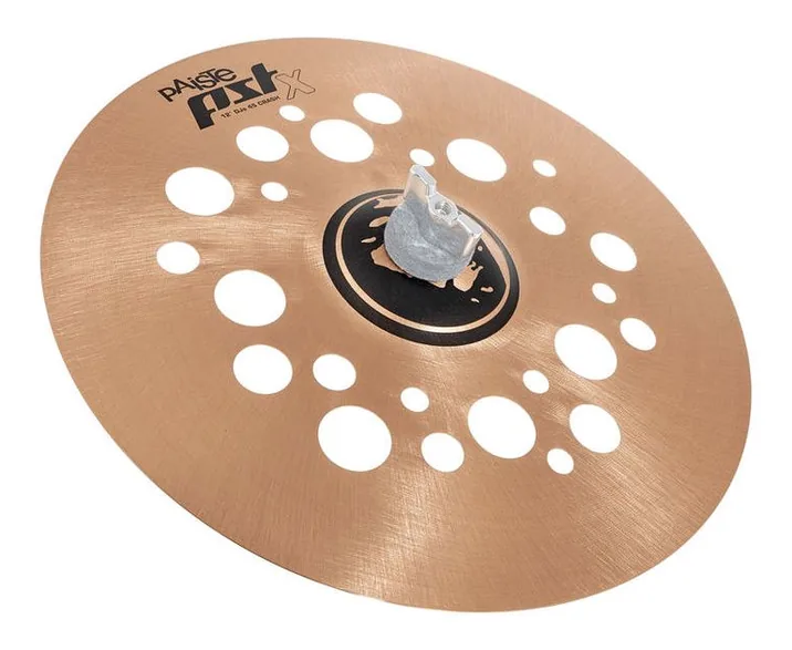 Paiste 12" PSTX DJs 45 Crash, su sfondo neutro