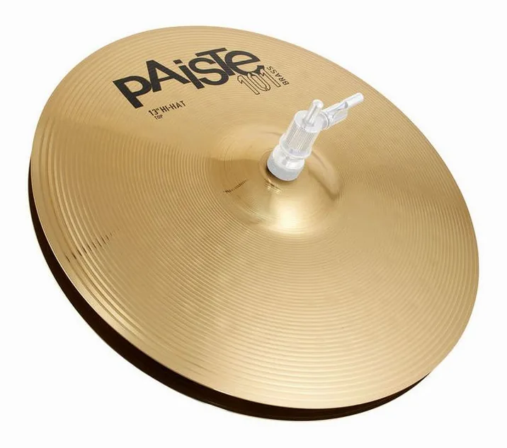 Paiste 13" 101 Hi-Hat, su sfondo neutro