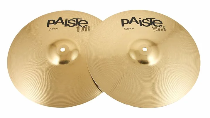 Paiste 13" 101 Hi-Hat, vista frontale, photo 2
