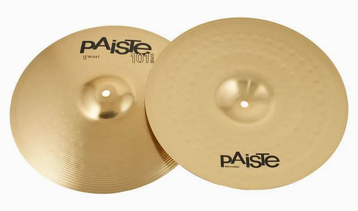 Paiste 13" 101 Hi-Hat, su sfondo neutro, photo 3