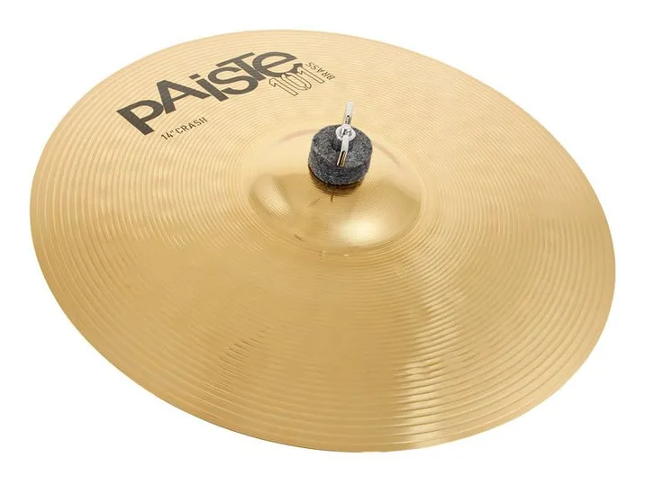 Paiste 14" 101 Crash, di fronte su sfondo neutro