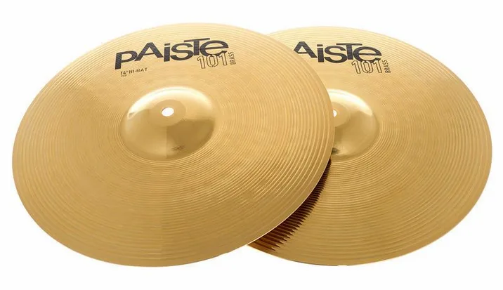 Paiste 14" 101 Hi-Hat, vista frontale, photo 2