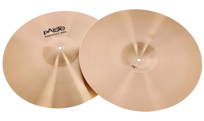 Paiste 14" 602 Heavy Hi Hat, dettaglio ravvicinato, photo 3
