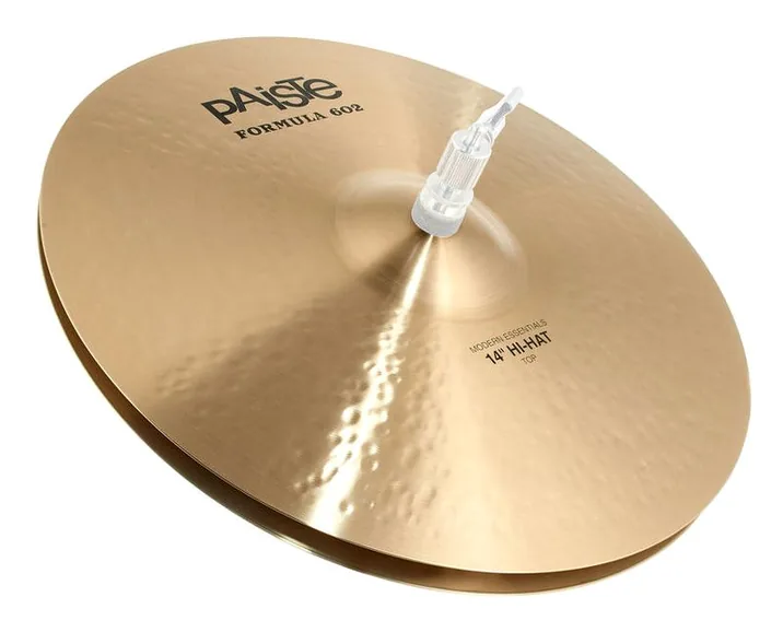 Paiste 14" 602 Mod. Essentials Hi-Hat, vista frontale